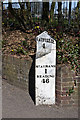 TL1607 : Milepost, Hatfield Road by Ian Capper