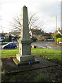 Whitnash War Memorial, the east face