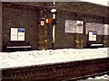 ST5774 : Short signal at Clifton Down station by Richard Green