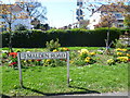 Flowerbed next to Amberwood Rise