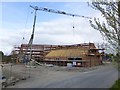 Construction of new church, Cranny