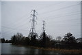 Pylons in the Lea Valley