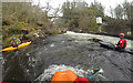 NH2701 : Below the releasing dam on the River Garry by Andy Waddington