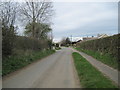 Green  Dike  Lane  into  Slingsby