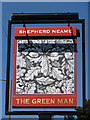 The Green Man, Herongate - inn sign