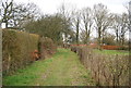 Footpath to Riding Lane