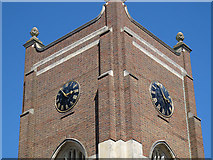 TQ1769 : All Saints, Kingston: clock faces by Stephen Craven