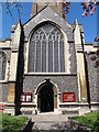 All Saints, Kingston: south entrance