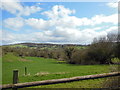 Looking back along the Cotswold Way