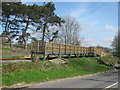 Train halt at Witton-le-Wear for the Weardale Railway