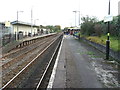 SJ4090 : Broad Green railway station, Merseyside by Nigel Thompson