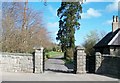 The Camlough Road entrance to Derrymore House, Bessbrook