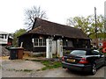 Old filling station, Dane End