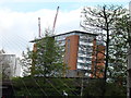 TQ2681 : View of Montgomery House from adjacent to the A40 flyover by Robert Lamb