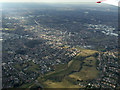 Peel Hall from the air