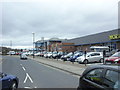 Seaburn sea front supermarket car park