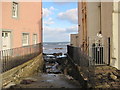 Coastal Footpath onto the Beach, Pittenweem