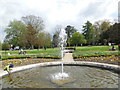 TQ2549 : Fountain in Priory Park by Paul Gillett