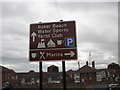 Roker Beach and marina