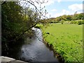 River Lee seen from the bridge on the road to Hertingforbury