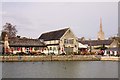 The Riverside Pub by the River Thames