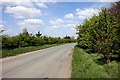 Looking up the road to Kingston Bagpuize