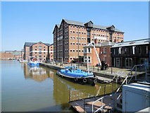 SO8218 : Gloucester Docks by Paul Gillett
