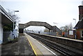 TR0446 : Footbridge, Wye Station by N Chadwick