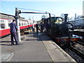 TQ4023 : Filling up with water on the Bluebell Railway by Marathon