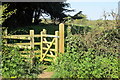 Gate onto East Deane Way