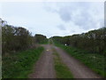 Footpath to the A697