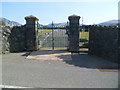 Cemetery gates, Llanllyfni