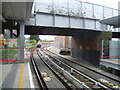 TQ3983 : Abbey Road DLR station by Marathon