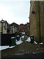 Back street between Co-operative Street and Park Street, Helmshore