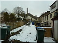 Back street behind No271 to 289 Holcombe Road, Helmshore