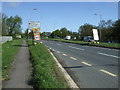 A38 northbound approaching roundabout