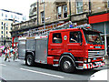 Fire engine on Saltmarket