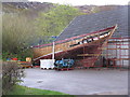 Boat repairs on Mill Street