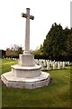 The war memorial in St Michael & All Angels churchyard