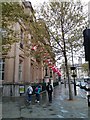 TQ2980 : Flags flying at Canada House by PAUL FARMER
