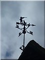 Weathervane at Hicknaham Farm