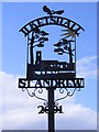 TM3886 : Ilketshall St.Andrew Village sign by Geographer