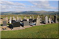 Cemetery with a view