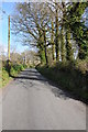 Road above Pont Rhydd-y-march