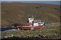 Three boats, Mid Yell Voe