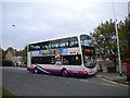 Bus at Tinshill terminus