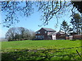 Relatively new houses on the edge of Selattyn