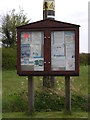 TM3687 : Ilketshall St.John Village Notice Board by Geographer