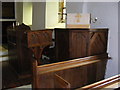 TM3687 : Lectern and pulpit of St.John's Church by Geographer