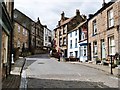 Looking back up the steep hill into Staithes, Nth Yorkshire